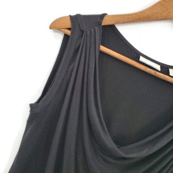NYC Womens Sleeveless Draped Neck Blouse Small - Picture 4 of 10